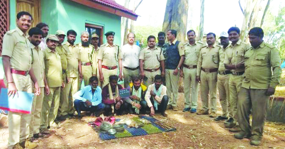 ಜಿಂಕೆ ಬೇಟೆಯಾಡಿದ 6 ಆರೋಪಿಗಳು ವಶಕ್ಕೆ